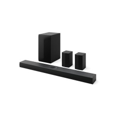 LG S70TR Soundbar 5.1 Bluetooth και HDMI 500W με Ασύρματο Subwoofer και Τηλεχειριστήριο Μαύρο